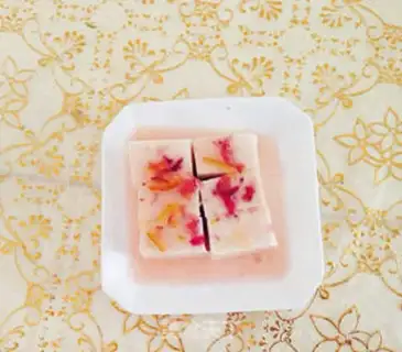 Make mahjong almond tofu step 13