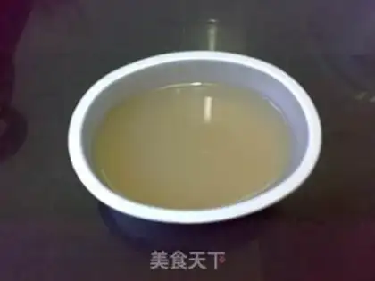 Make Honey green tea freeze step 7