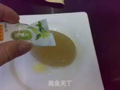 Make Honey green tea freeze step 8