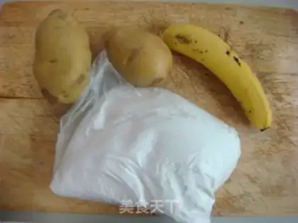 Make Potato Banana Ball step 0