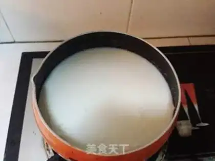 Make Rose cream step 10