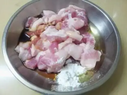 Make Steam pork step 1