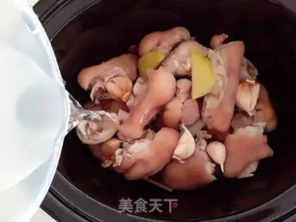 Make Black Bean Pork Hand step 7