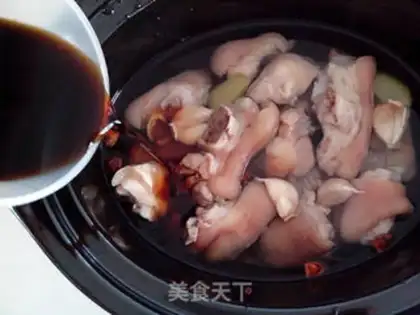 Make Black Bean Pork Hand step 8