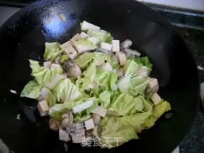 Make Oyster tofu soup step 6