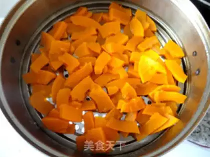 Make Pumpkin butterflies step 1