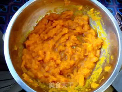 Make Pumpkin butterflies step 2