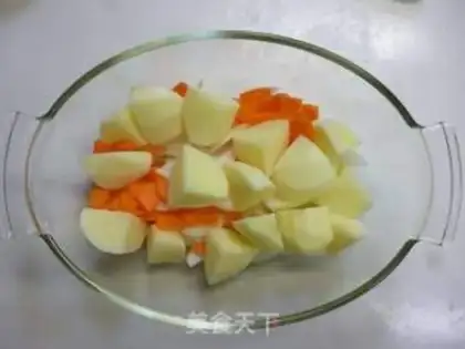 Make Microwave potato salad step 0