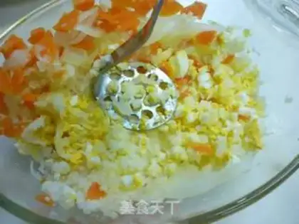 Make Microwave potato salad step 1