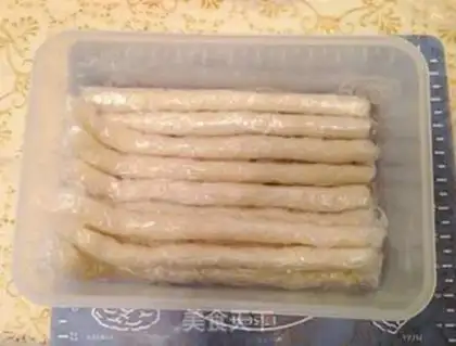 Make Hot fried rice cake step 7