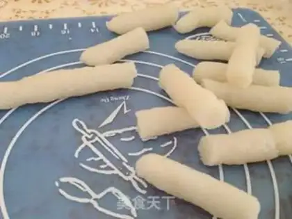 Make Hot fried rice cake step 9