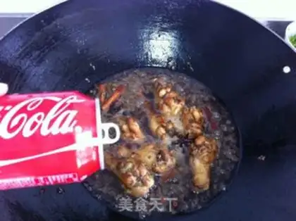 Make Coke chicken leg step 4