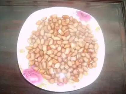 Make Five peanuts step 1