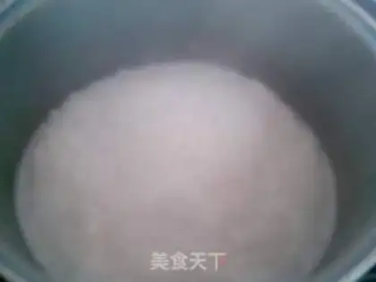 Make Four seasons of bean rice step 3
