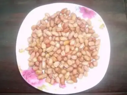 Make Five peanuts step 3
