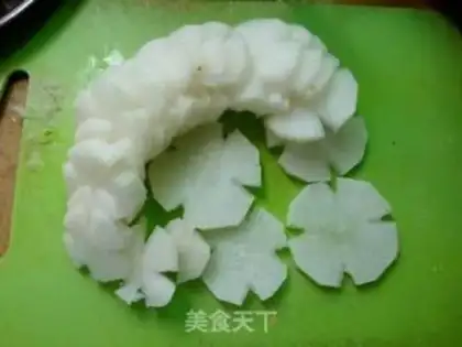 Make Black fish and radish turn around step 2