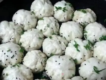 Make Fresh meat buns step 13