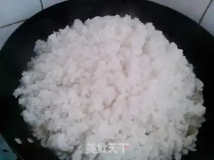 Make Four seasons of bean rice step 6