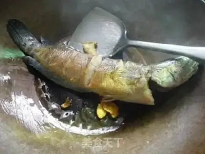 Make Black fish and radish turn around step 5