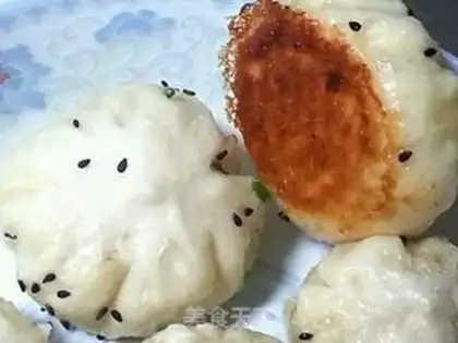 Make Fresh meat buns step 15