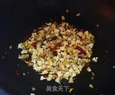 Make Pretzel veggie tofu step 5