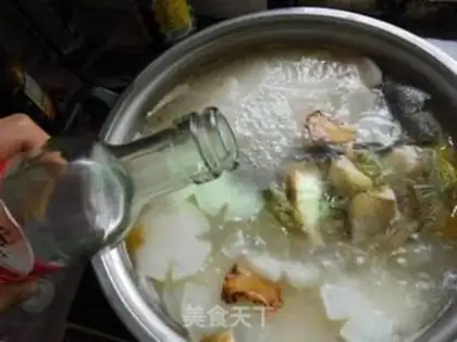 Make Black fish and radish turn around step 9