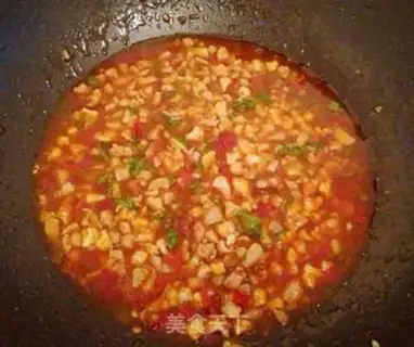 Make Pretzel veggie tofu step 7