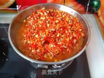 Make Homemade chili sauce step 8