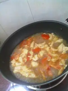 Make Tomato egg noodles step 10