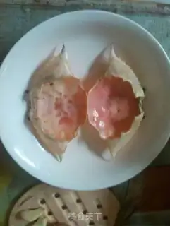 Make Pork crabs steam eggs step 3