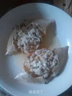 Make Pork crabs steam eggs step 6