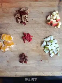 Make The fruit and the soup step 0