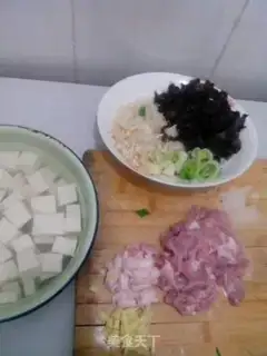 Make Soy tofu step 0