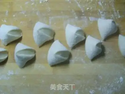Make Fried dumplings step 3