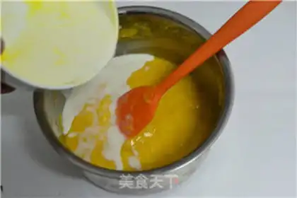 Make Japanese cotton cake step 5