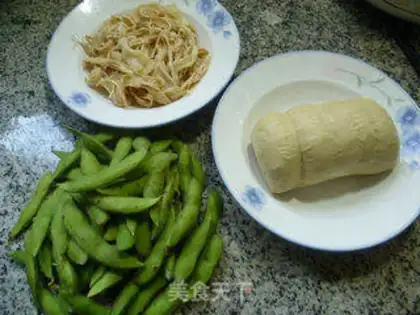 Make Soybeans and sour chickens step 0