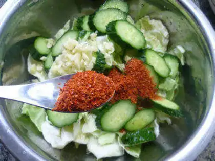 Make Korean pickles step 7
