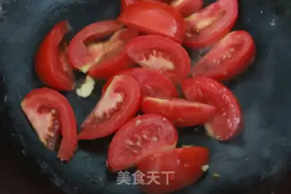 Make Tomato egg rice step 3