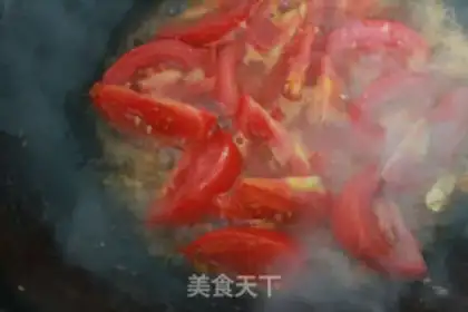 Make Tomato egg rice step 4