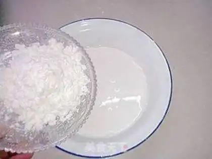 Make Chestnut rice cake step 6