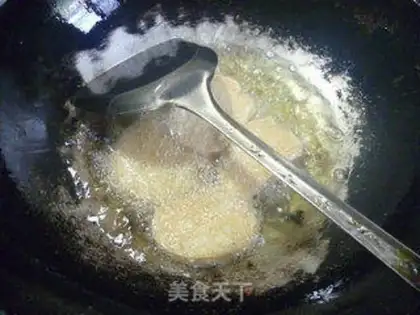 Make Soybeans and sour chickens step 4
