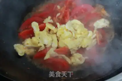 Make Tomato egg rice step 5