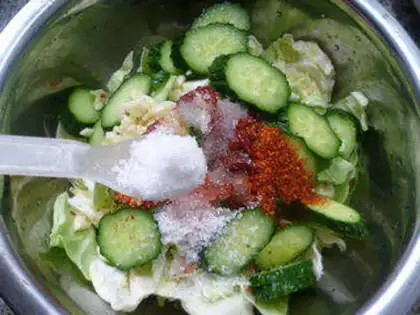 Make Korean pickles step 11