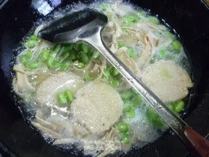 Make Soybeans and sour chickens step 6