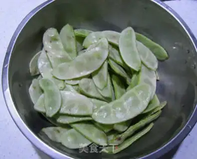 Make Clear the bean horns step 0