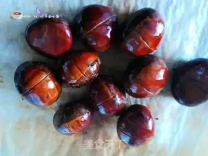 Make Sugar roasted chestnuts step 4