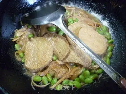 Make Soybeans and sour chickens step 12