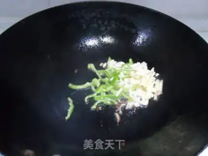 Make Clear the bean horns step 3