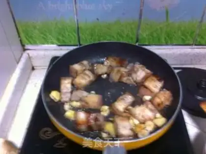 Make Red meat and chestnuts step 4