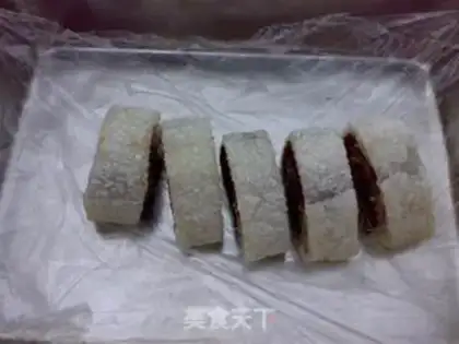 Make The cranberry donkey rolls step 11